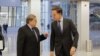  Ministrul de Externe al României, Emil Hurezeanu, și secretarul general al NATO, Mark Rutte - 28 ianuarie 2025, Bruxelles. 