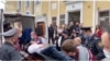 Stepan Latipau a fost dus cu ambulanța la spital. 