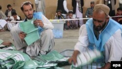 Afganistan, prebojavanje glasova