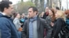 Esad Krcić (L) i Dimitrije Jovićević, dopisnici RSE iz Crne Gore