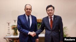 Міністри закордонних справ Росії та Китаю – Сергій Лавров і Цінь Ґан