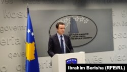 Косовскиот премиер Албин Курти