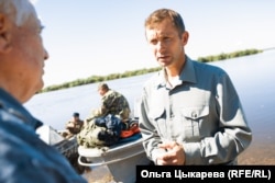 Дмитрий Кришкевич на езерото Гаси