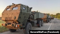 Ракетна система залпового вогню HIMARS у Запорізькій області, липень 2023 року